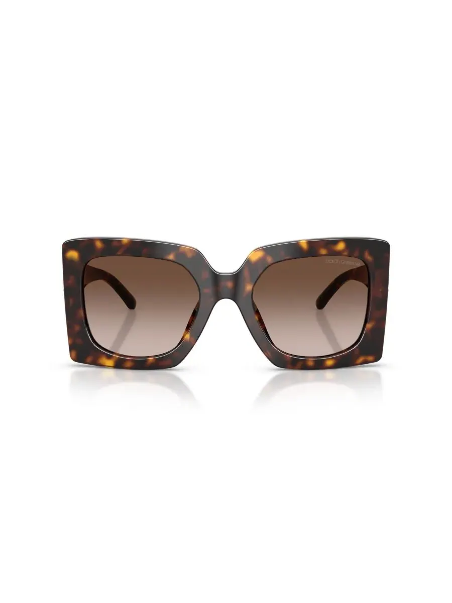 Женские квадратные солнцезащитные очки, DG4525B Dolce&Gabbana — изображение 5 из 6, коричневый