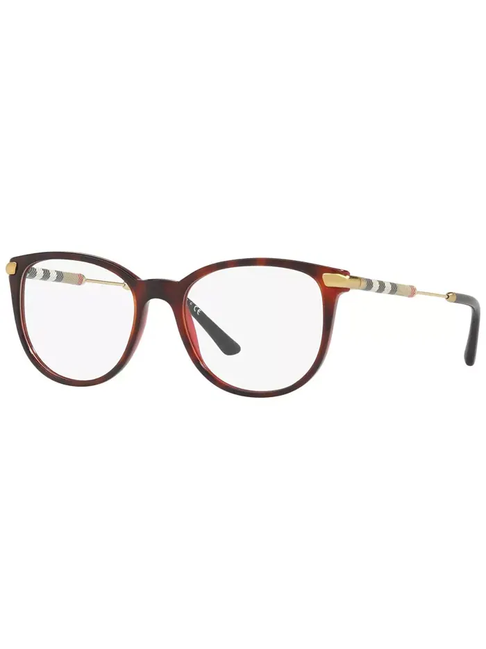 BE2255Q Женские очки квадратной формы Burberry — изображение 1 из 4, красный