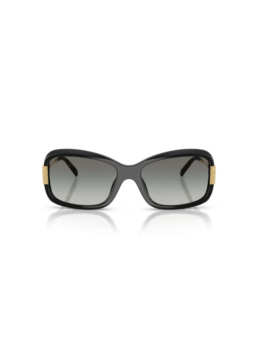 Женские прямоугольные солнцезащитные очки, TY9077U Tory Burch — изображение 2 из 6, черный