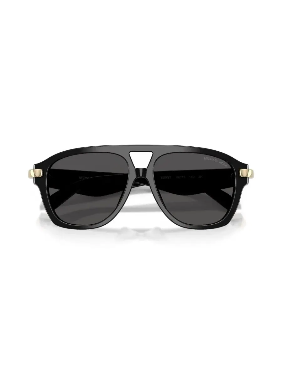 Солнцезащитные очки в оправе-авиатор Michael Kors — изображение 5 из 6, черный