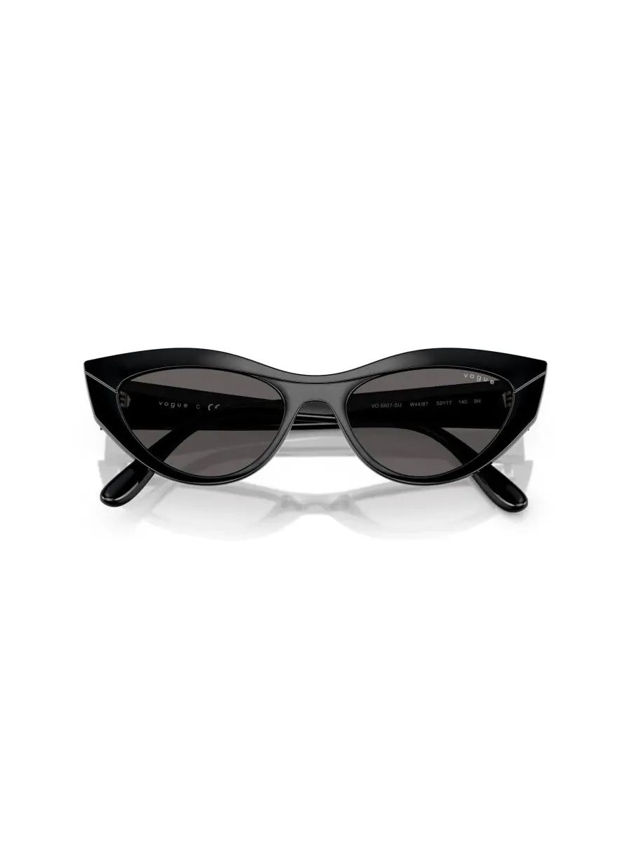 Женские солнцезащитные очки «кошачий глаз», VO5637SU Vogue Eyewear — изображение 5 из 7, черный