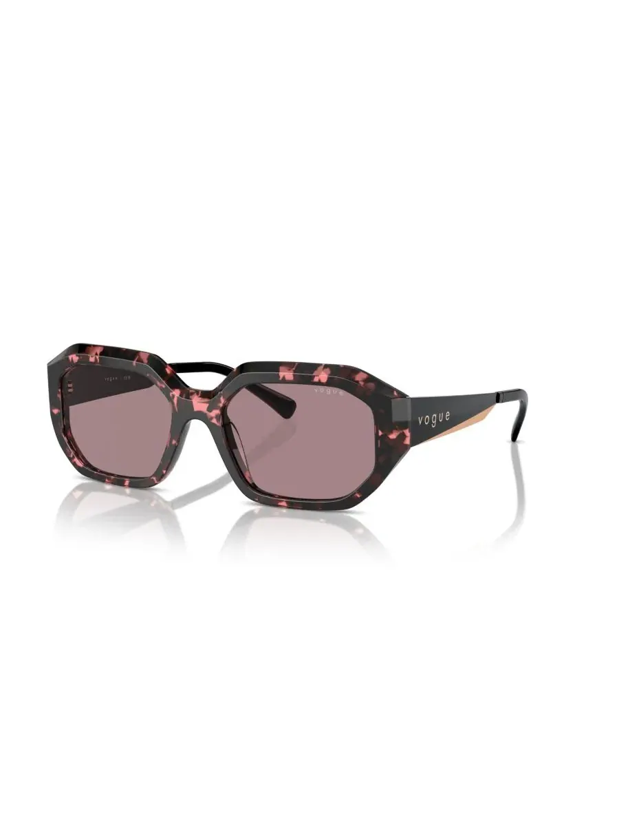 Женские солнцезащитные очки с геометрическим рисунком, VO5554S Vogue Eyewear — красный
