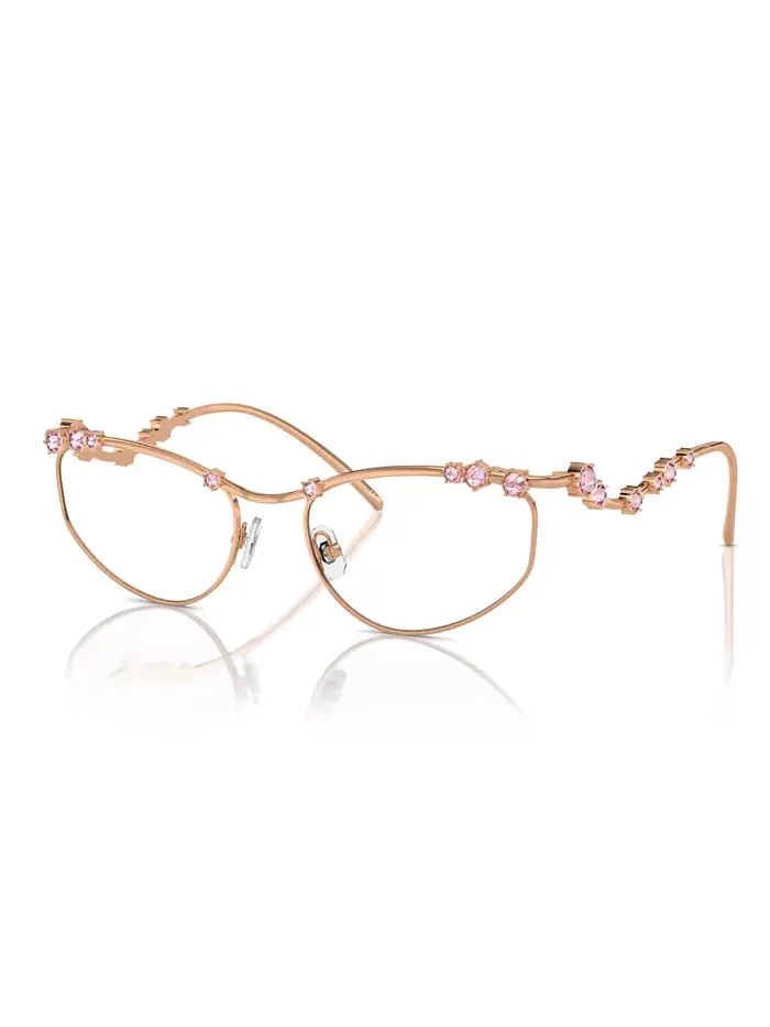 Женские очки, SK1015 Swarovski — изображение 1 из 8, розовый золотистый