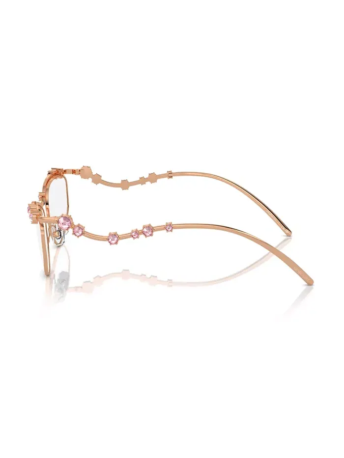 Женские очки, SK1015 Swarovski — изображение 3 из 8, розовый золотистый