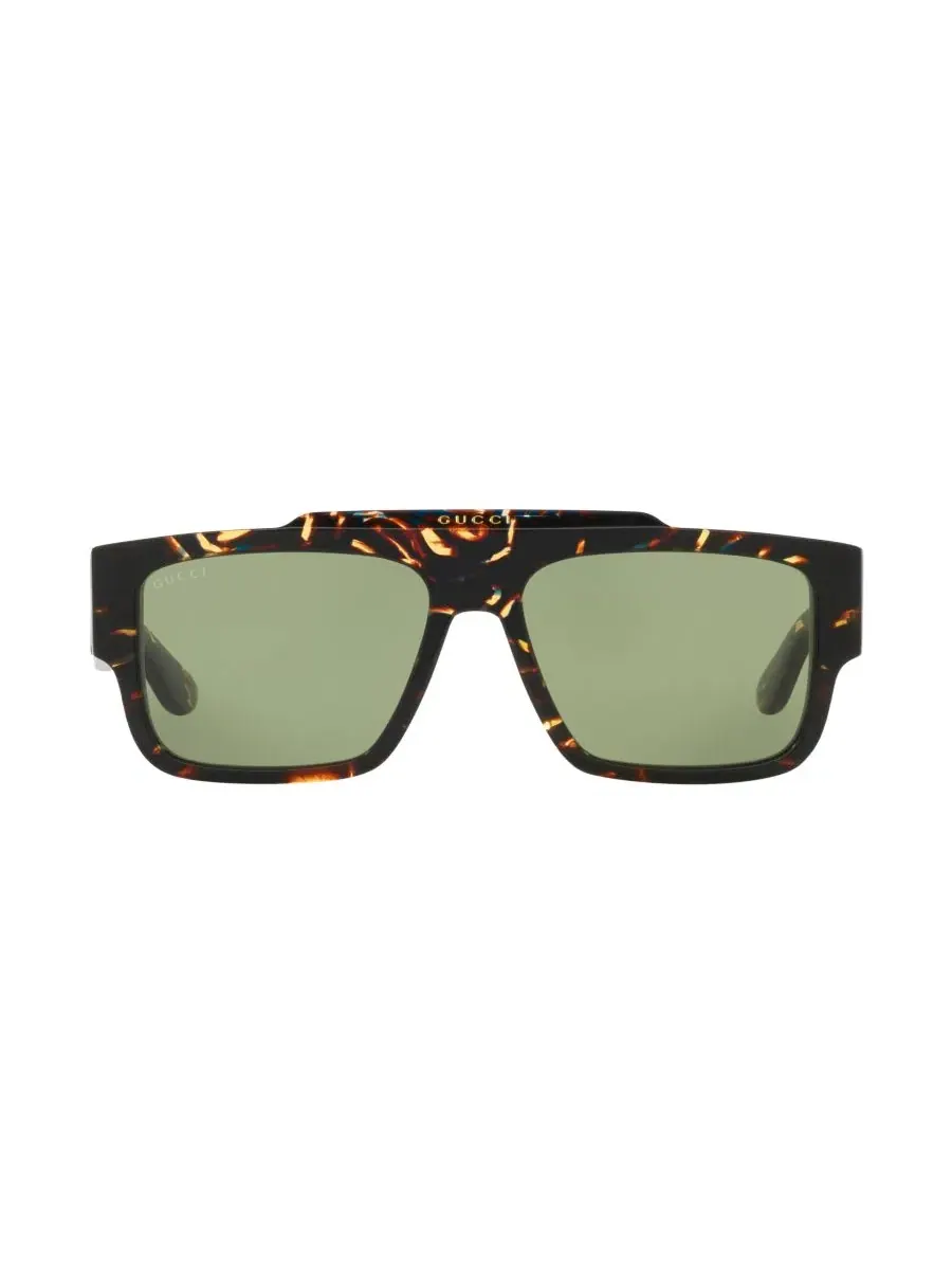 Мужские солнцезащитные очки GG1460S Gucci — изображение 4 из 5, коричневый