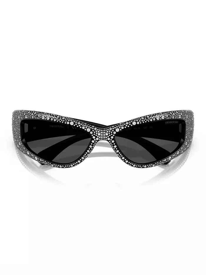 Женские солнцезащитные очки SK6027 Swarovski — изображение 5 из 6, черный