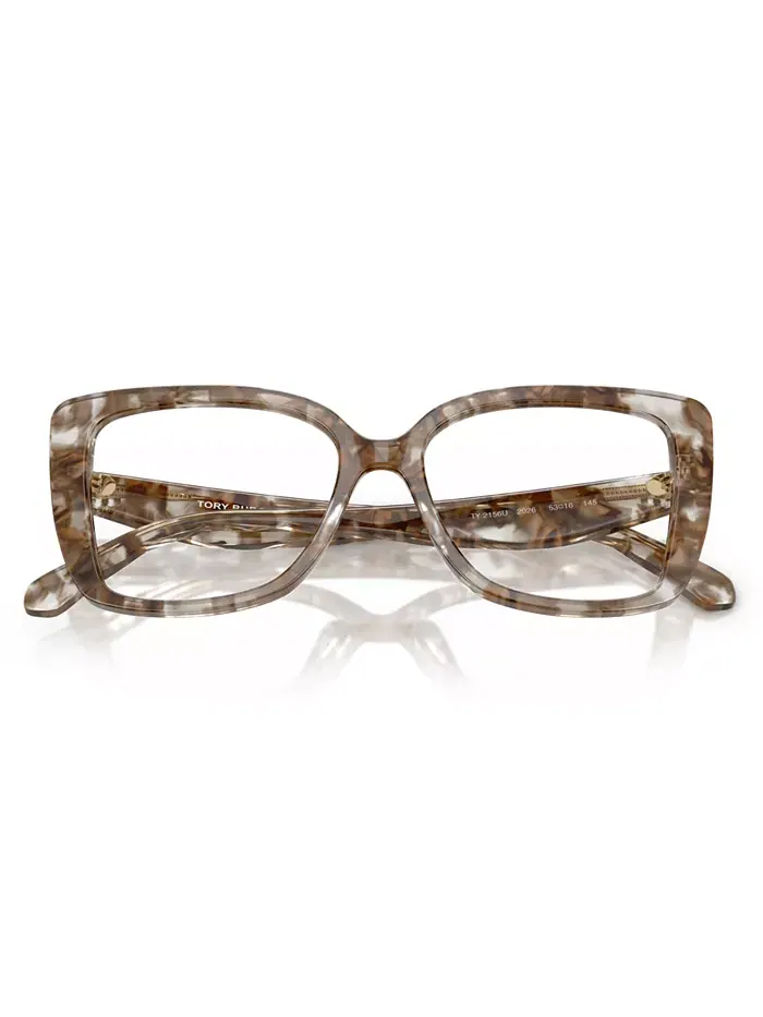 Женские квадратные очки, TY2156U Tory Burch — изображение 5 из 6, коричневый