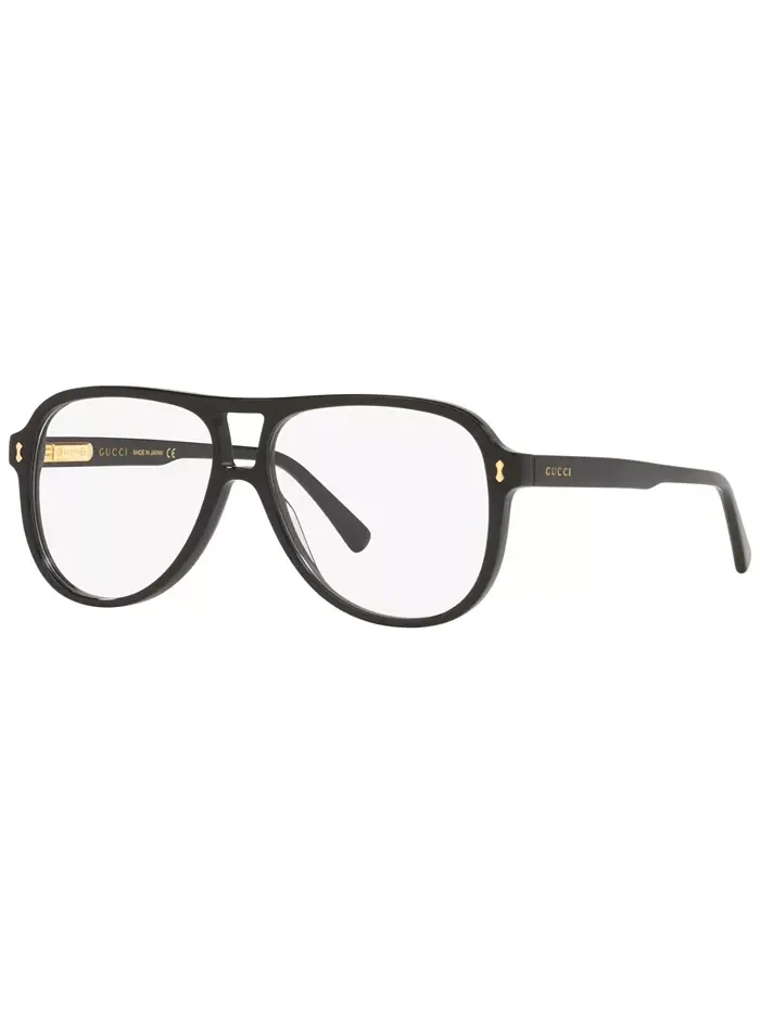 GG1044O Мужские очки-авиаторы Gucci — изображение 1 из 4, черный