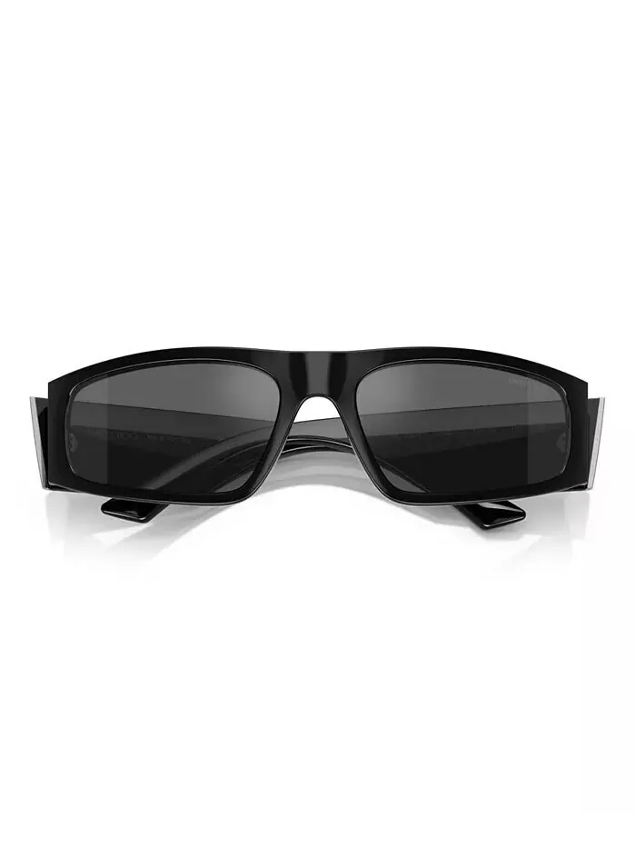 Женские солнцезащитные очки JC6001U Jimmy Choo — изображение 5 из 6, черный