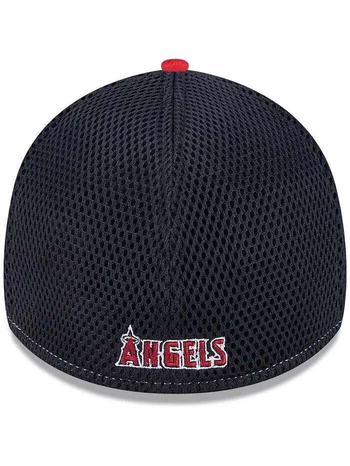 Мужская красная гибкая кепка Los Angeles Angels Neo 39THIRTY New Era — изображение 4 из 4, красный
