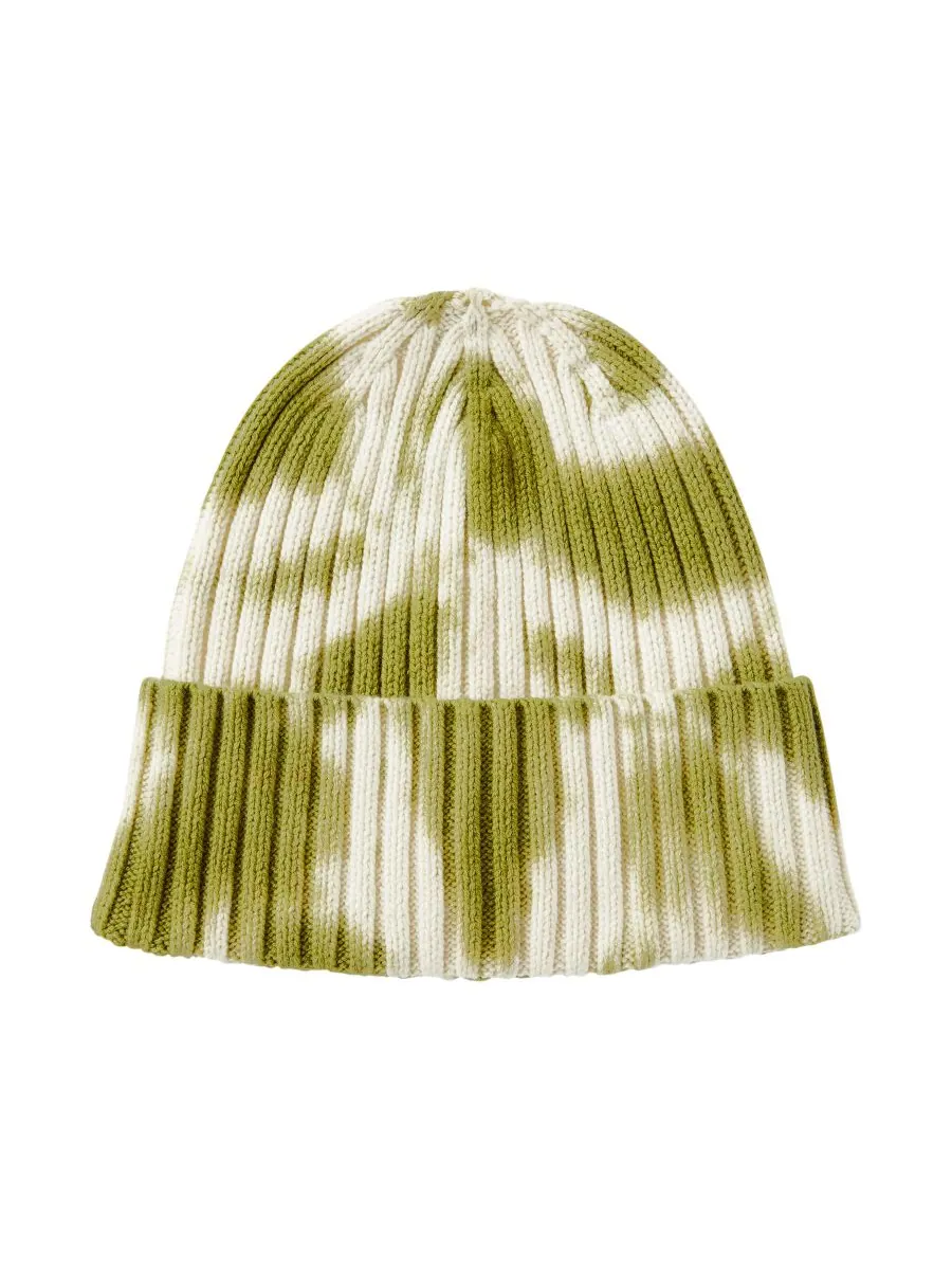 Мужская высокая шапка-бини COTTON ON — изображение 1 из 3, зеленый