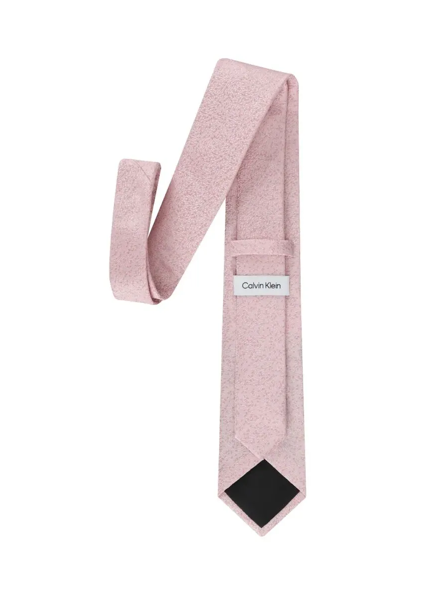 Мужской галстук Barilla Floral Classic Calvin Klein — изображение 2 из 5, розовый