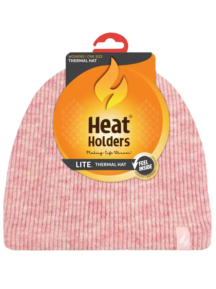 Шляпа Celeste Space Dyed Rolled Hat Heat Holders — изображение 3 из 3, розовый