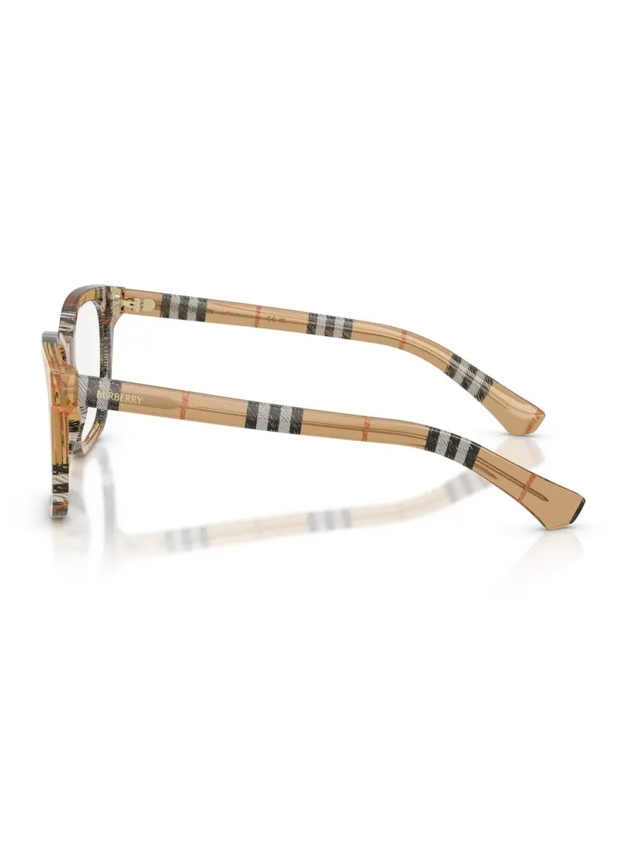 Женские квадратные очки, BE2455 Burberry — изображение 3 из 5, песочный