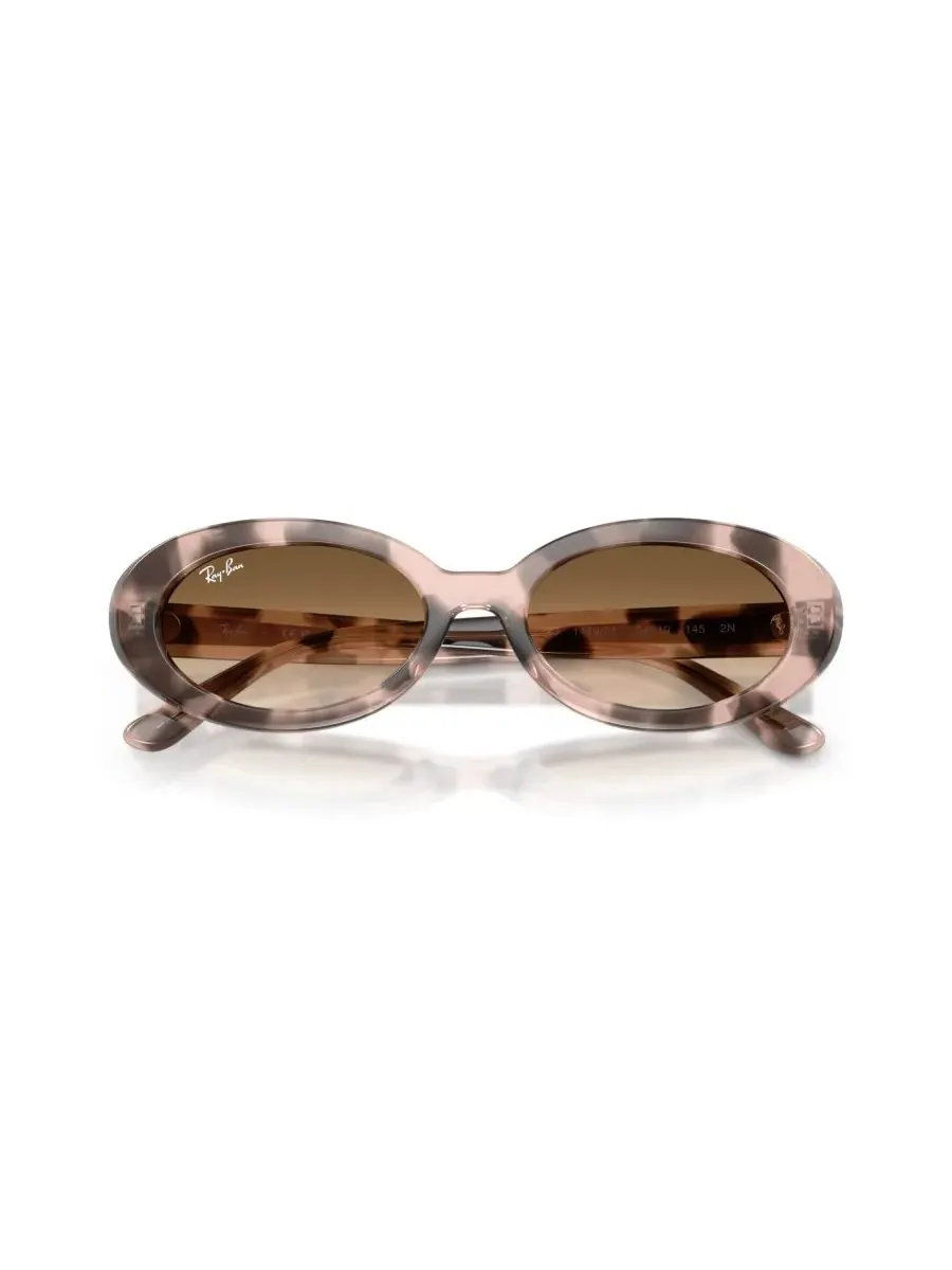 Женские овальные солнцезащитные очки, RB2223 Ray-Ban — изображение 5 из 6, розовый