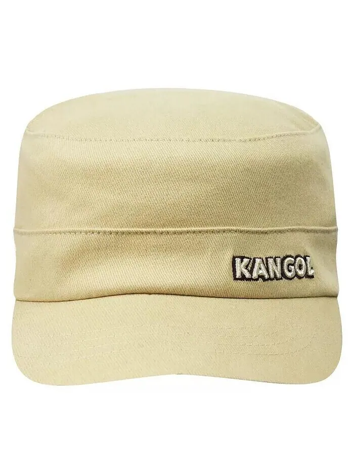 Мужская армейская кепка из хлопкового твила Kangol — изображение 2 из 2, бежевый