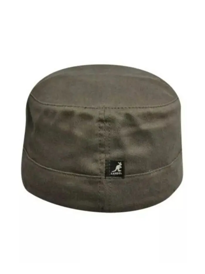 Мужская армейская кепка из хлопкового твила Kangol — изображение 2 из 2, зеленый
