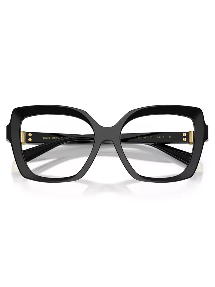 Женские очки Butterfly, DG3413 Dolce&Gabbana — изображение 3 из 6, черный