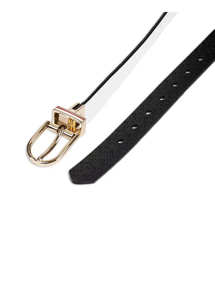 Ремень Women's Reversible Dress Casual Belt Tommy Hilfiger — изображение 4 из 5, белый черный