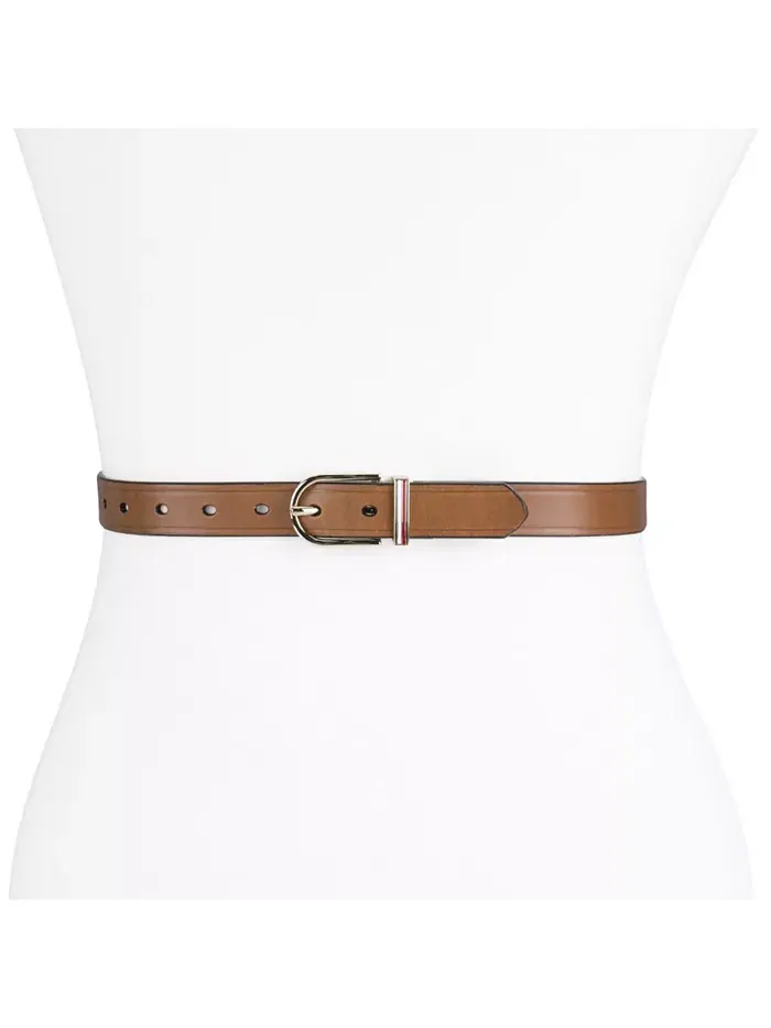 Ремень Women's Reversible Dress Casual Belt Tommy Hilfiger — изображение 6 из 8, бежевый темно-синий