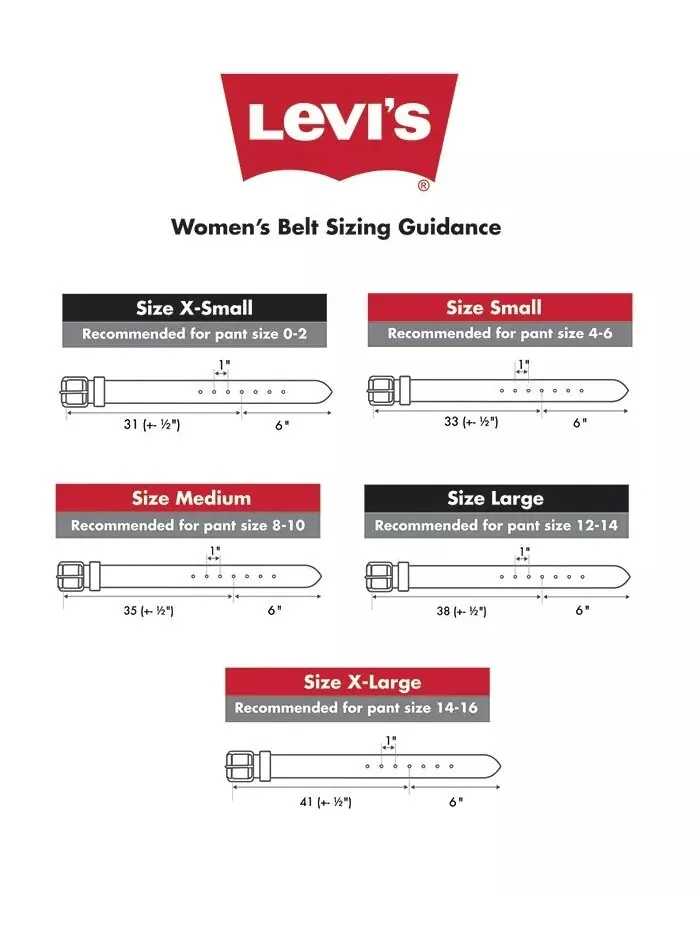 Женский кожаный ремень с круглой пряжкой в центре Levi's — изображение 6 из 8, бежевый