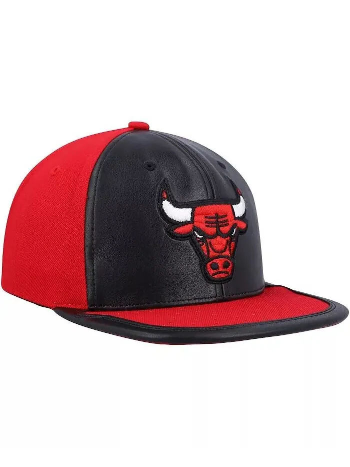 Мужская кепка Mitchell & Ness Black — изображение 3 из 4, красный
