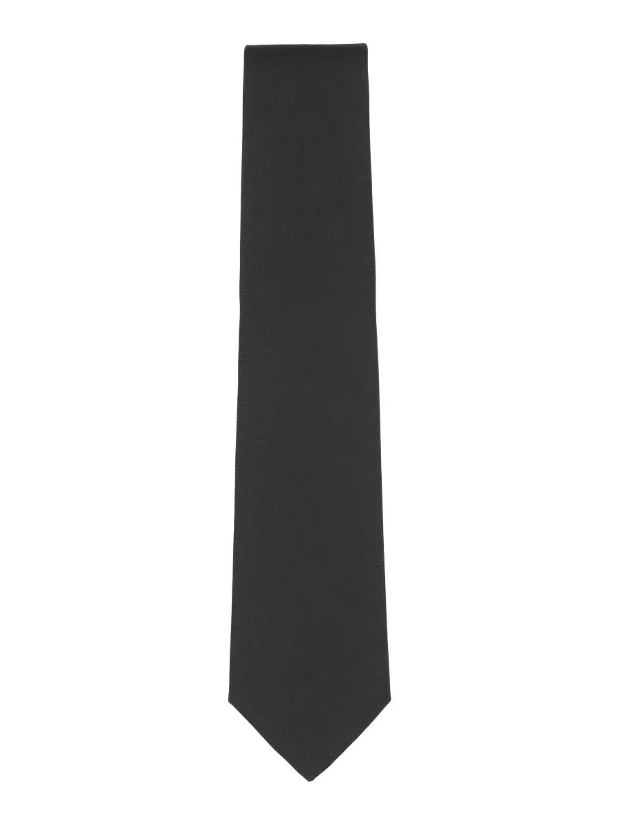 Мужской классический галстук Wolcott Jacquard Perry Ellis Portfolio — изображение 2 из 3, черный