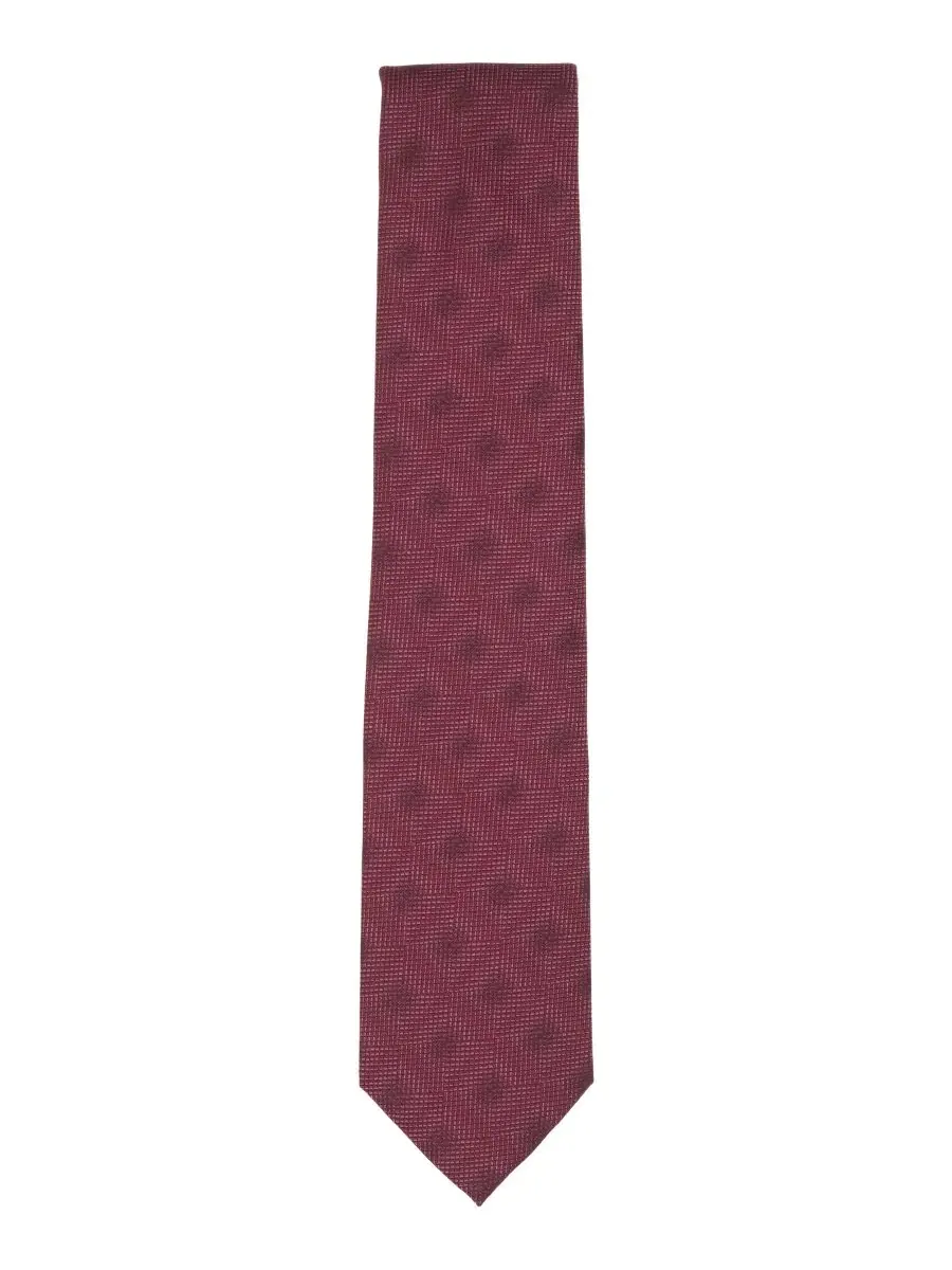 Мужской классический галстук Wolcott Jacquard Perry Ellis Portfolio — изображение 2 из 3, красный