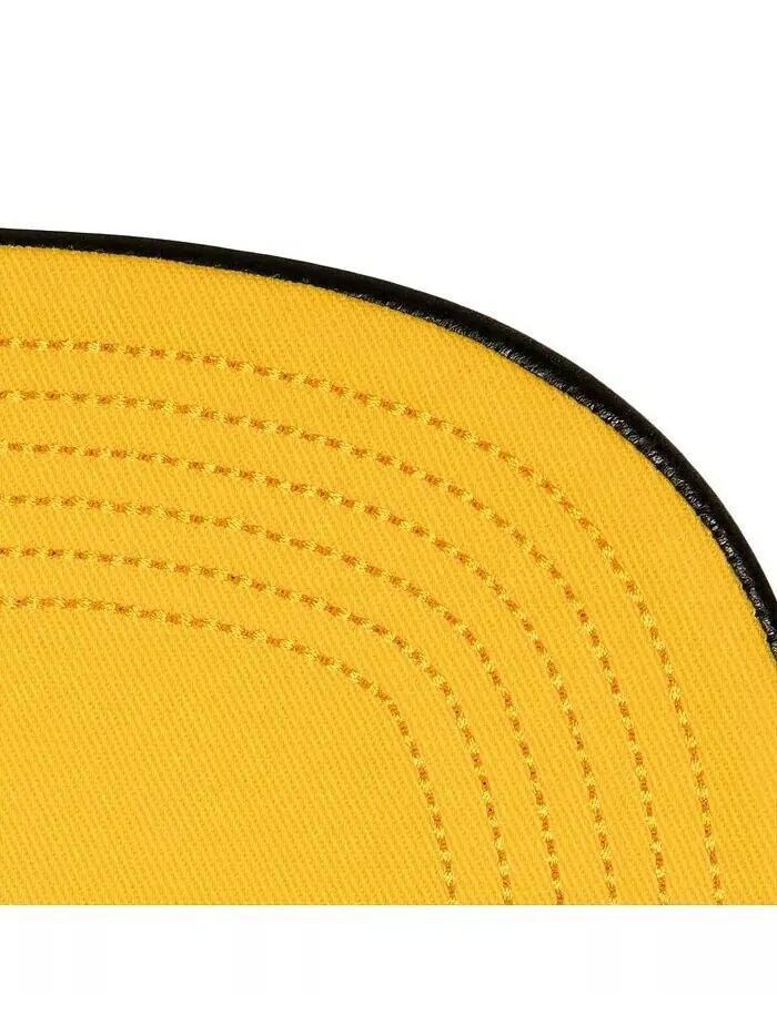 Мужская черная, золотая кепка Snapback Los Angeles Lakers Day One Mitchell & Ness — изображение 3 из 3, черный золотистый