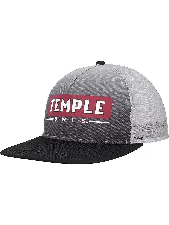 Мужская серая кепка Temple Owls Snapback Colosseum — изображение 1 из 2