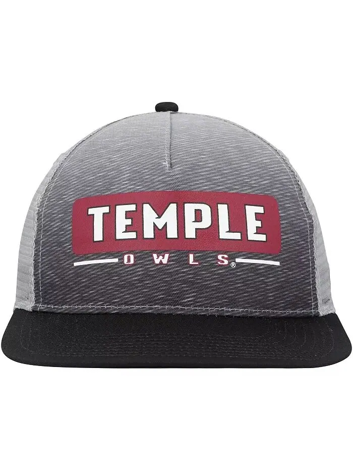 Мужская серая кепка Temple Owls Snapback Colosseum — изображение 2 из 2