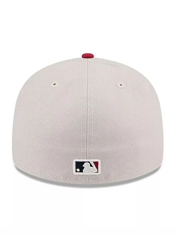 Мужская красная приталенная шляпа San Diego Padres 2024 Fourth of июля 59FIFTY New Era — изображение 4 из 4, хаки