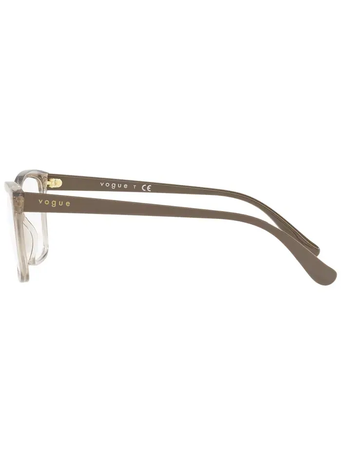 VO5420 Женские очки Pillow Vogue Eyewear — изображение 3 из 4, прозрачный коричневый