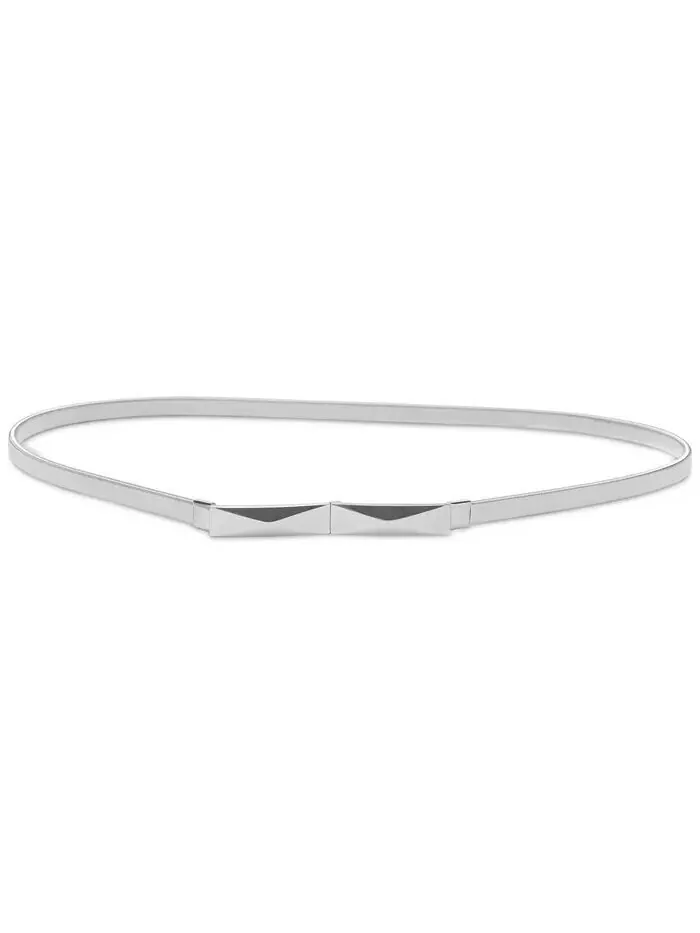 Металлический эластичный ремень I.N.C. International Concepts — изображение 4 из 4, серебряный