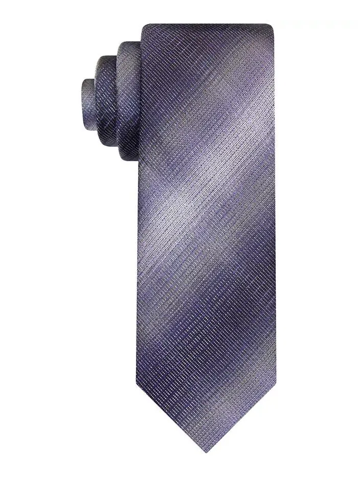 Мужской классический галстук с микросеткой Van Heusen — изображение 1 из 1, сливавый