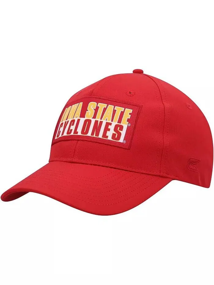 Мужская кепка Cardinal Iowa State Cyclones Positraction Snapback Colosseum — изображение 1 из 2, красный