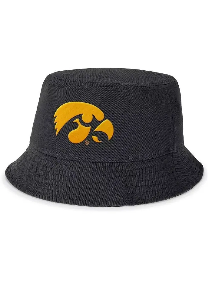 Мужская черная панама Iowa Hawkeyes Local Apex Nike — изображение 1 из 2, черный