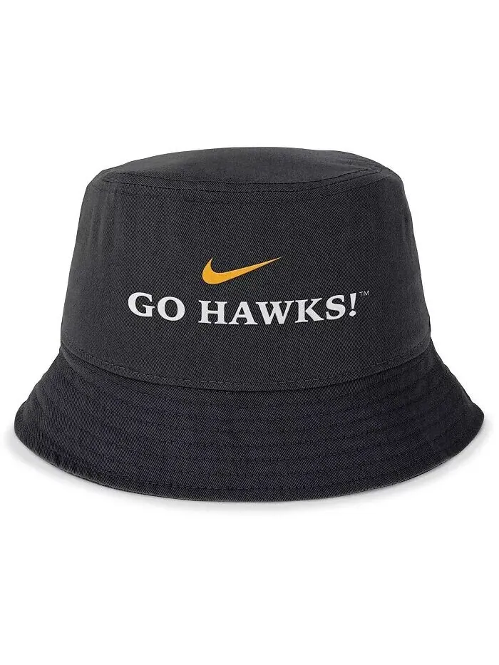 Мужская черная панама Iowa Hawkeyes Local Apex Nike — изображение 2 из 2, черный