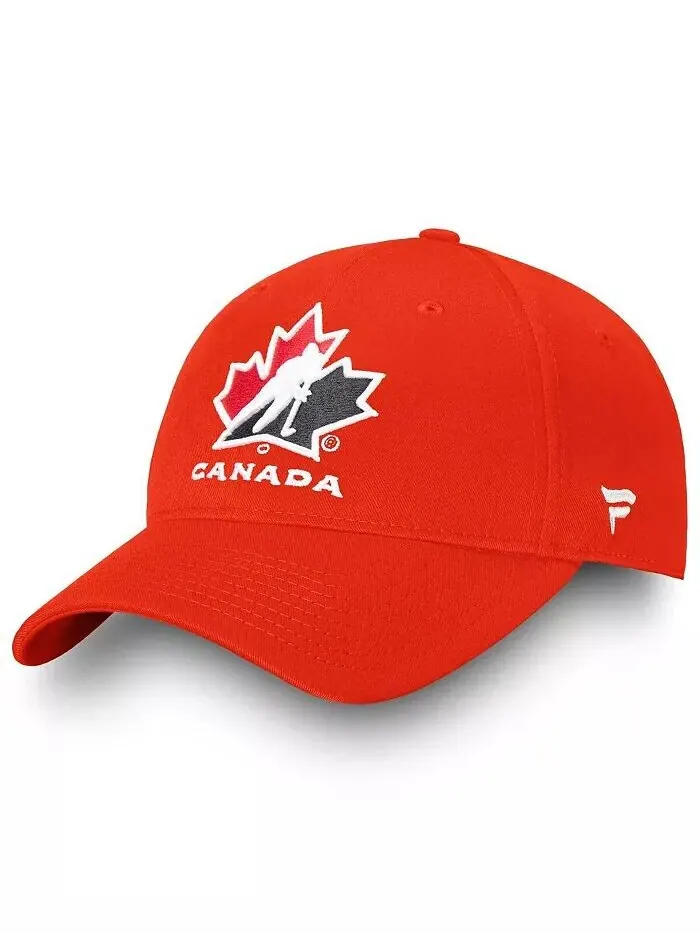 Мужская кепка Hockey Canada Fanatics Branded — красный