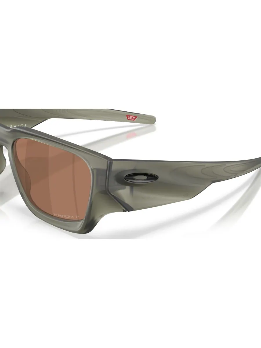 Мужские поляризованные солнцезащитные очки, Instagator OO9514 Oakley — изображение 5 из 8, оливковый