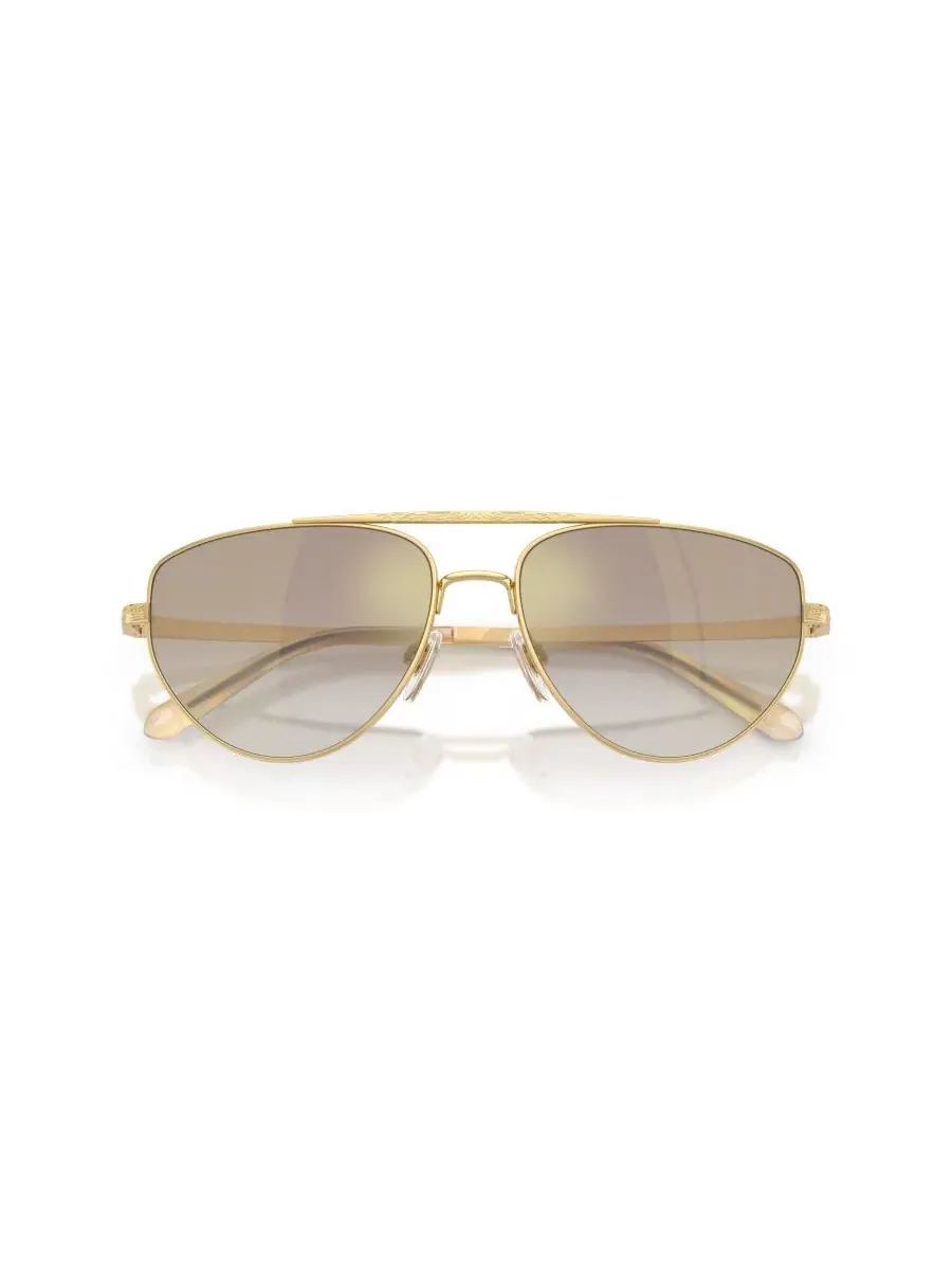 Солнцезащитные очки с зеркальными линзами, модель RL7090 Ralph Lauren — изображение 9 из 9, серебристый