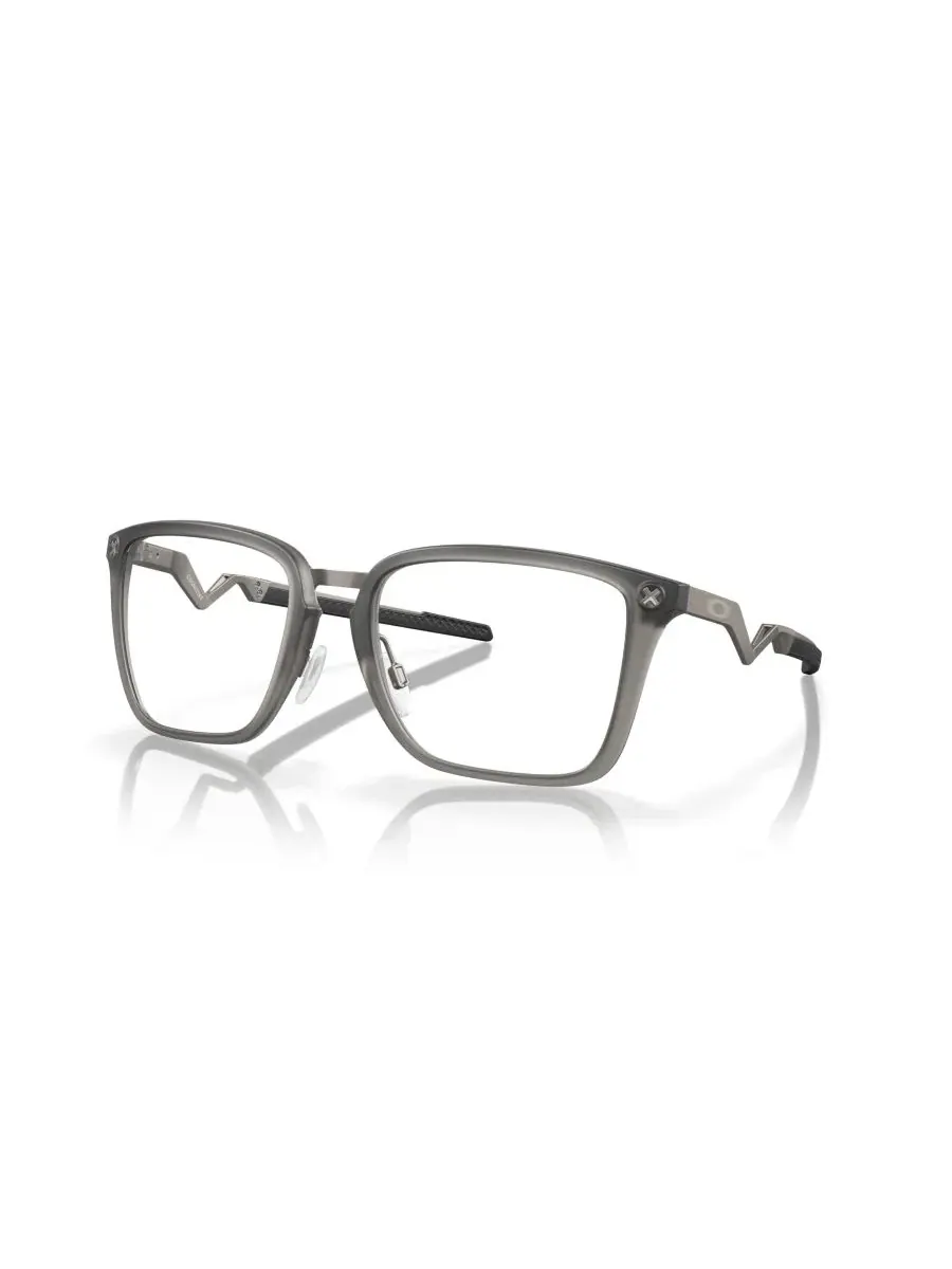 Очки Cognitive из титана, прямоугольная оправа, Oakley — серый