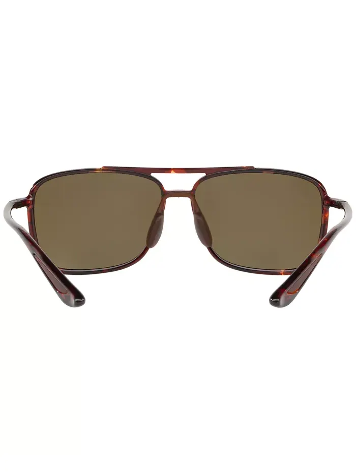 KAUPO Поляризованные солнцезащитные очки, модель 437 Maui Jim — изображение 10 из 11, черный/серый