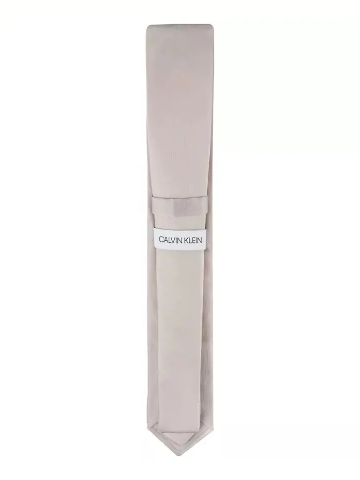 Галстук мужской Unison Solid Calvin Klein — изображение 4 из 5, прозрачный