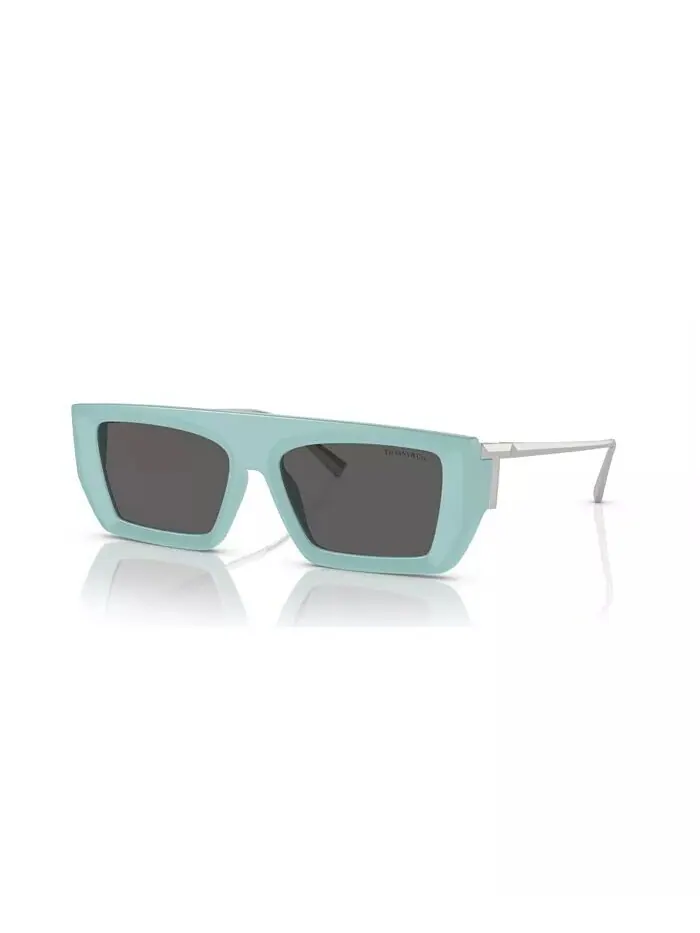 Женские солнцезащитные очки с градиентом TF4214U Tiffany & Co. — синий