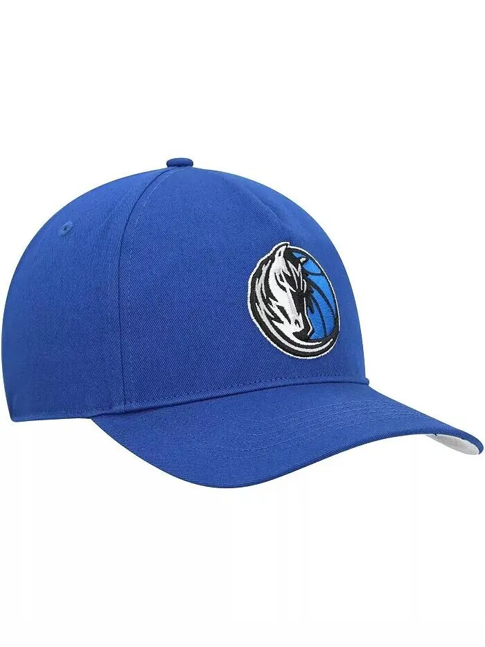 Мужская синяя кепка Dallas Mavericks Hitch Snapback '47 Brand — изображение 2 из 4, синий