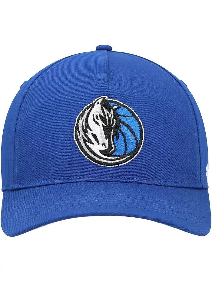 Мужская синяя кепка Dallas Mavericks Hitch Snapback '47 Brand — изображение 3 из 4, синий