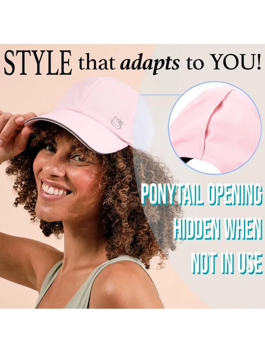 Бейсболка Washed Performance Dad Hat Hello Kitty — изображение 8 из 8, розовый