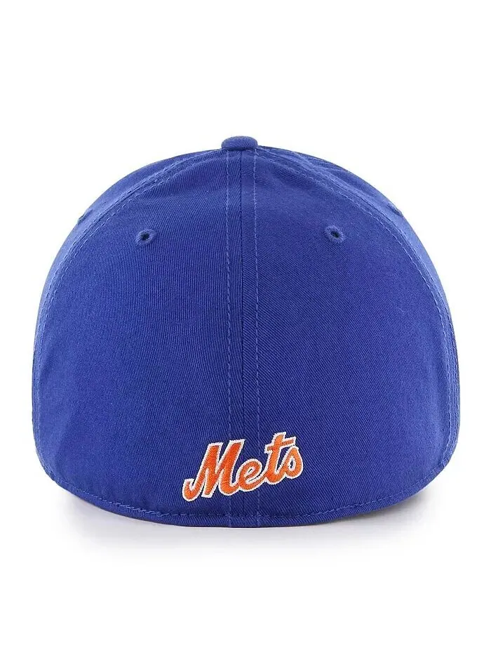 Мужская приталенная шляпа Royal New York Mets Cooperstown Collection Franchise '47 Brand — изображение 2 из 2, королевский
