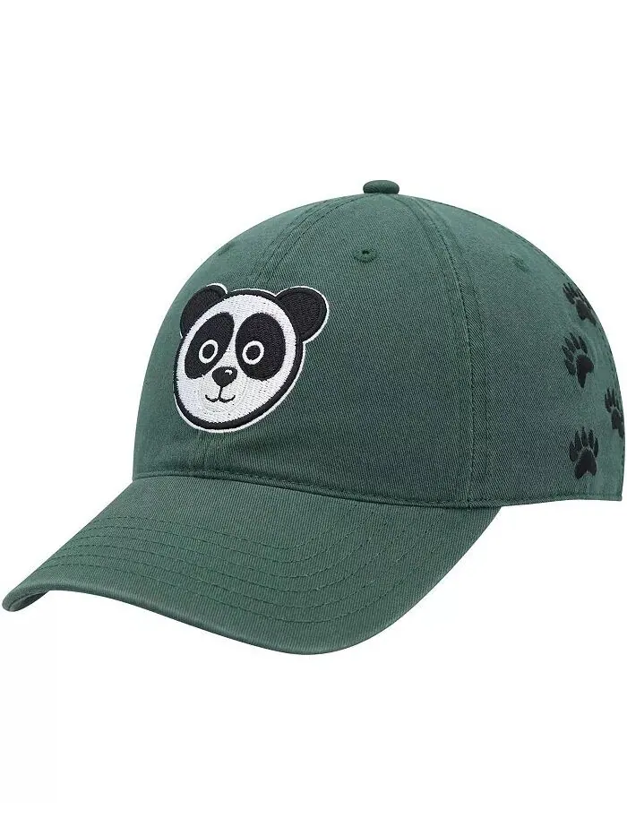 Мужская регулируемая шапка Green Panda Dad Explore — зеленый